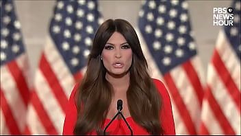 Odtwórz Kimberly guilfoyle @ the 2020 rnc w szarpaniu się z muzyką