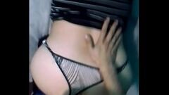 Riproduci Latina milf ottiene un doggystyle mentre si webcamming su Big Bed