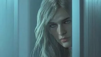 play Jill Valentine sânii mici păr lung