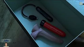 Abspielen Großstadtvergnügen 43, sexy Rothaarige Jessy liebt den aufblasbaren Dildo