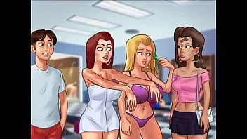 Play Summertime saga: chapter 28 - blue-haired girls are nothing but trouble