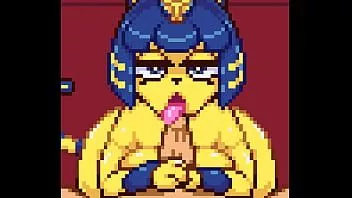 Play Neko touch dx a.crossing ankha web game by countmoxi